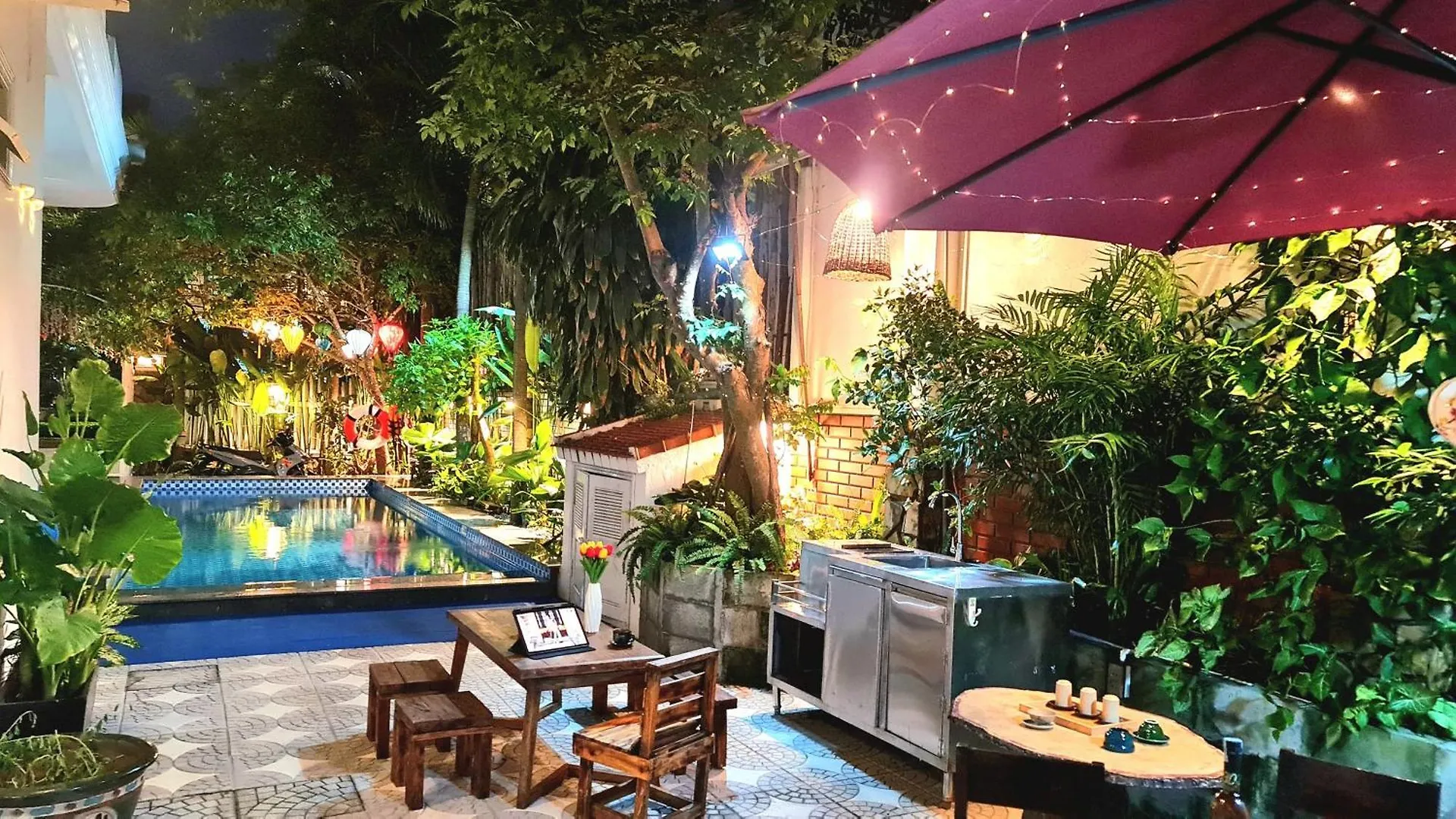 Minh Trang Villa Hoi An -Bbq Garden